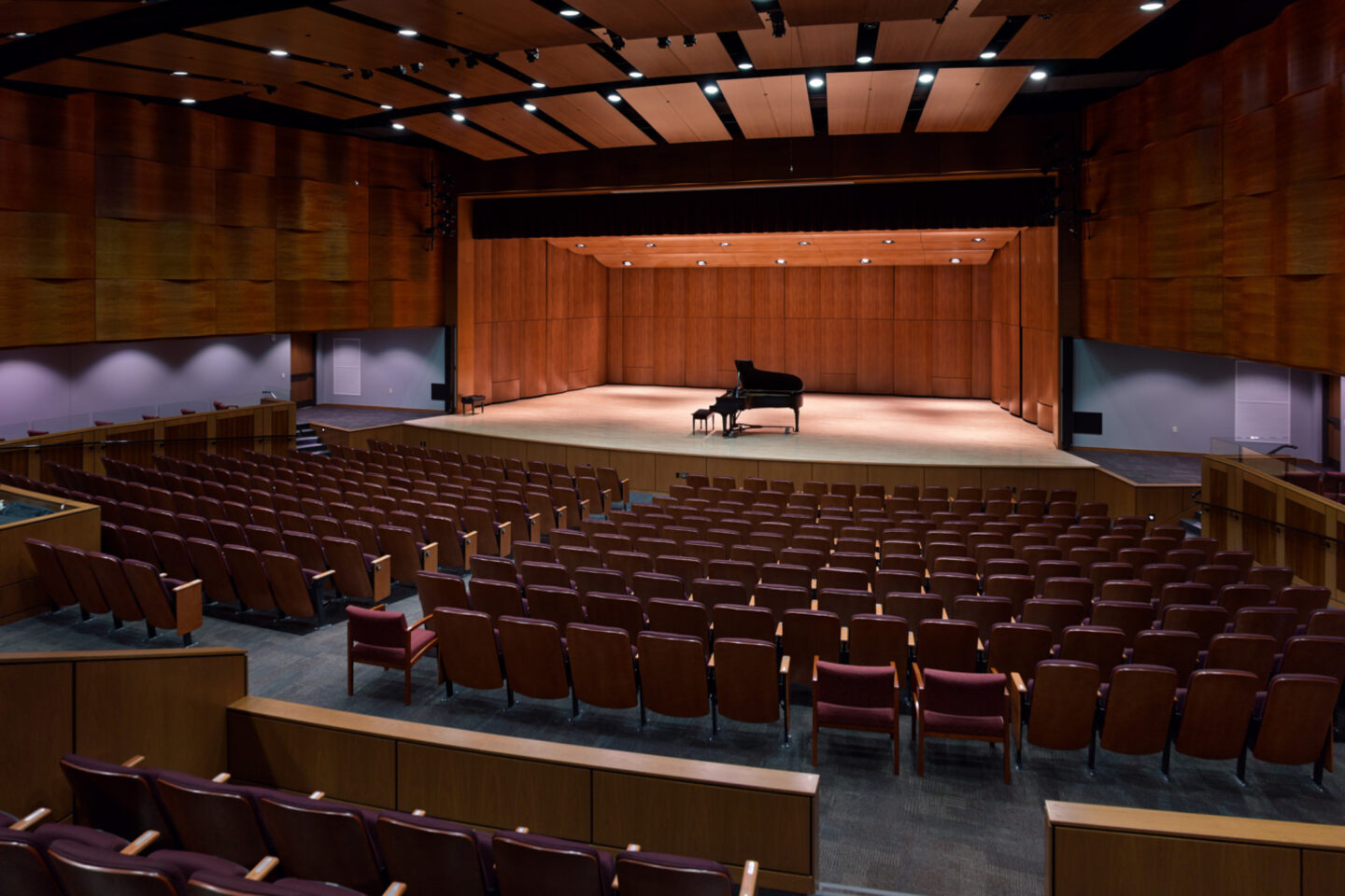 Silver Lake College Franciscan Center Stage designed by Bray Architects