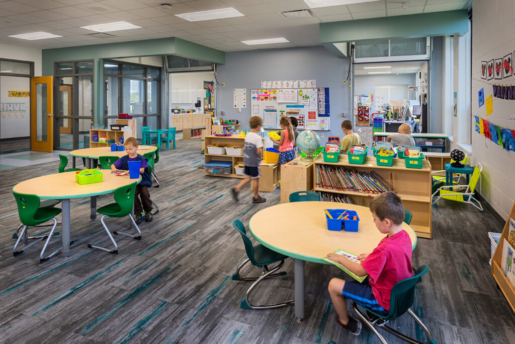 Little Prairie Primary School Classroom designed by Bray Architects