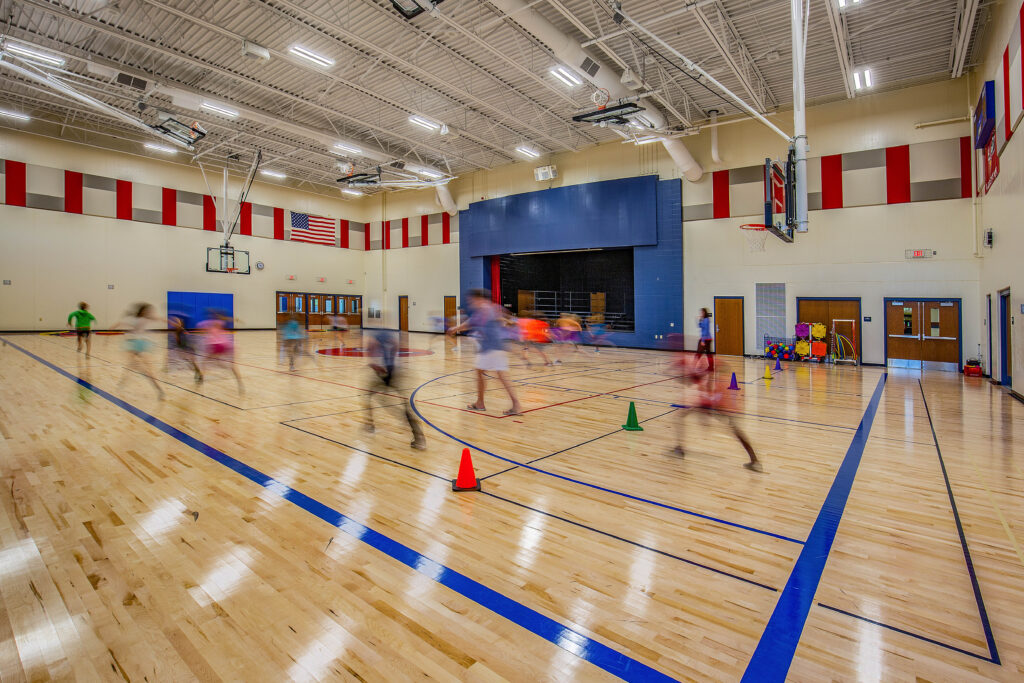 Allenton Elementary Gym and Stage