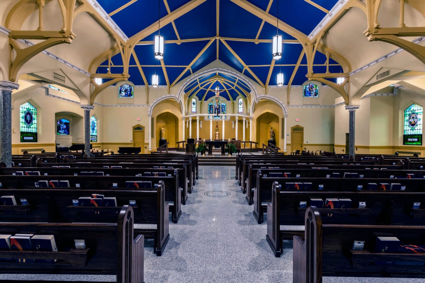 St. Paul the Apostle Catholic Church Altar designed by Bray Architects