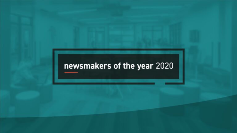 Newsmakers of the Year 2020 Award Graphic