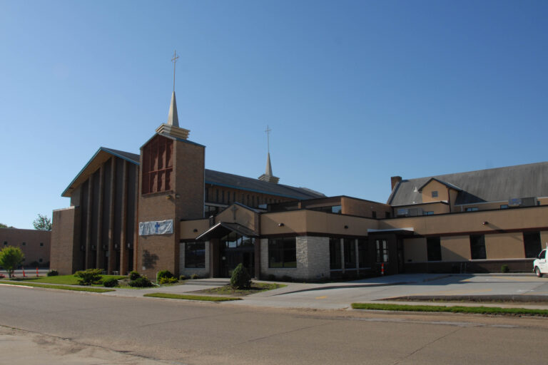 Zion Lutheran Church exterior designed by Bray Architects