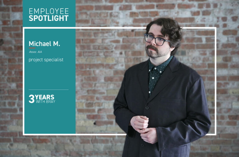 Michael Muchmore employee spotlight graphic