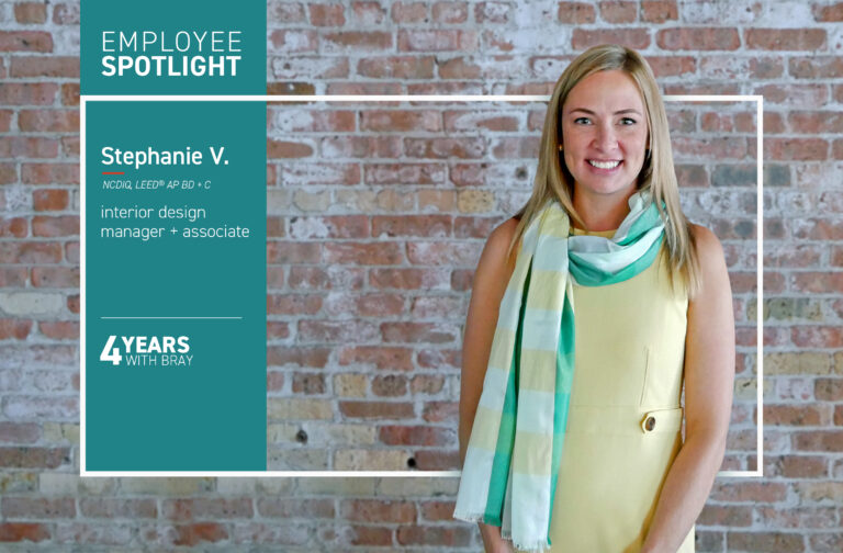 Stephanie Vierling's employee spotlight graphic