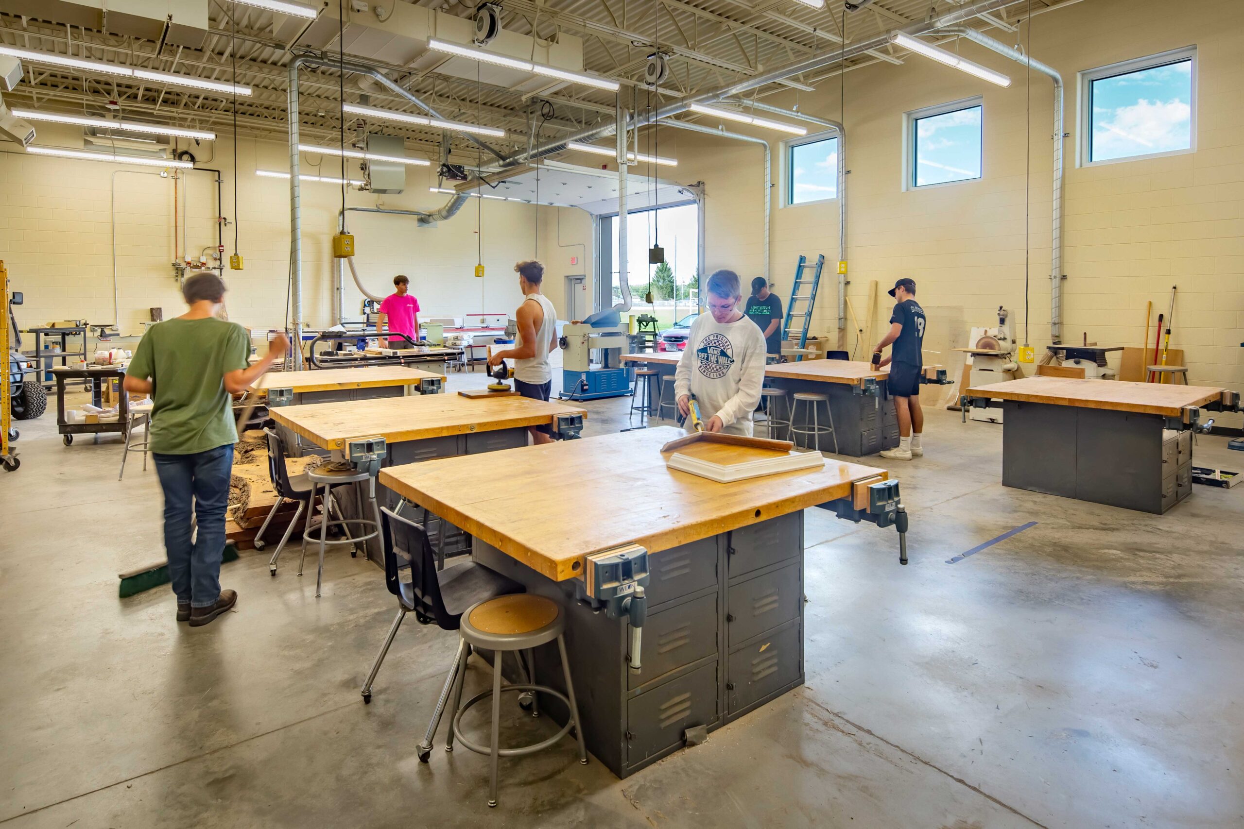 Evansville High School STEM Bray Architects