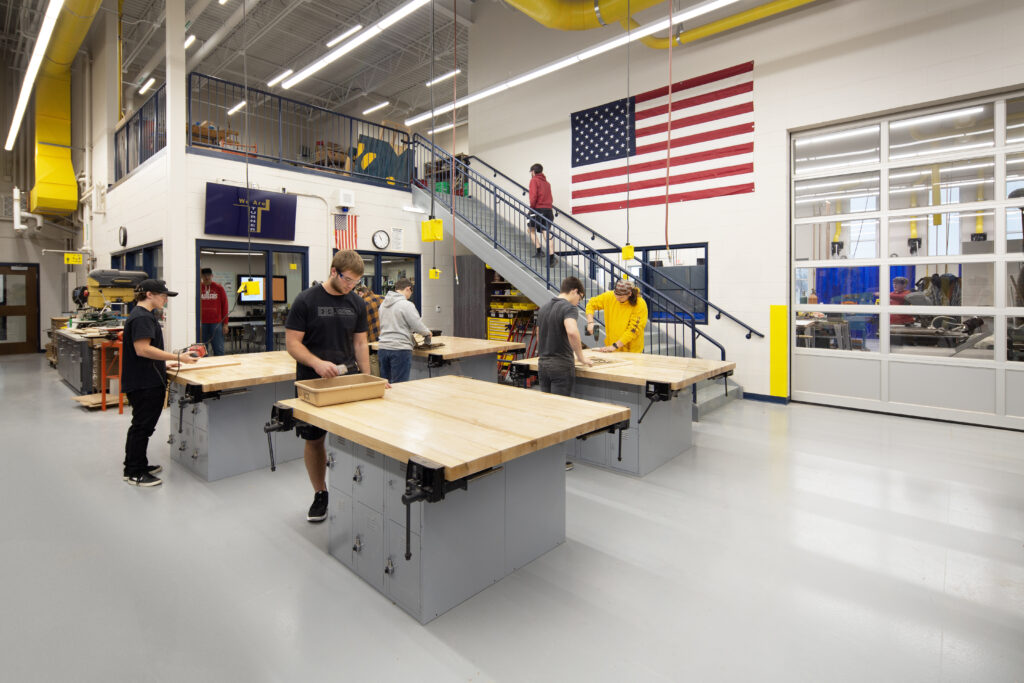 Beloit Turner High School Wood Shop