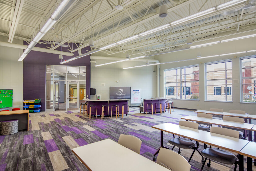 Dodgeland School District community/multi space room