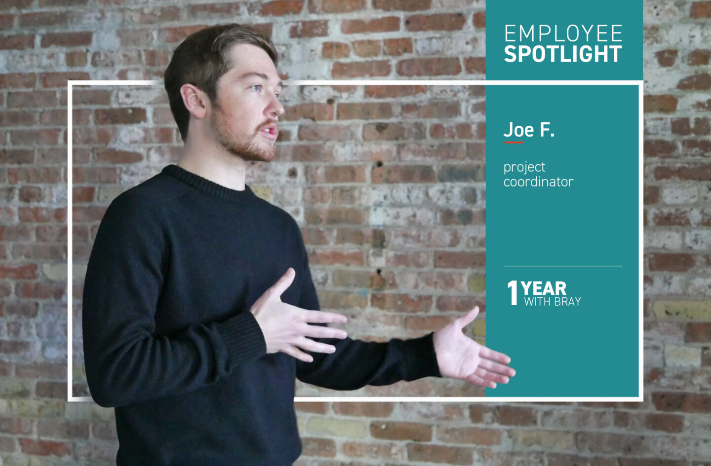 Joe Frisch employee spotlight graphic